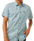 Фото #5 товара Men's Floral Reef Short Sleeve Shirt