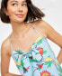 Фото #3 товара Women's Bird-Print Camisole Top, Created for Macy's