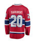 Фото #3 товара Men's Juraj Slafkovsky Red Montreal Canadiens Home Premier Breakaway Player Jersey