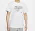 Фото #3 товара Nike 涂鸦印花滑板短袖T恤 男款 白色 / Футболка Nike T CU0287-100