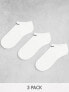 Фото #1 товара Носки унисекс Nike Training – 3 шт. в белом цвете