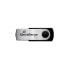 MEDIARANGE MR913 - 128 GB - USB Type-A - 2.0 - 10 MB/s - Swivel - Black,Silver