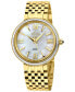 ფოტო #1 პროდუქტის Women's Genoa Gold-Tone Stainless Steel Watch 36mm
