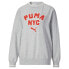 Фото #1 товара Puma Play Nyc Crew Neck Sweatshirt Womens Size L 67650804
