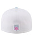 Фото #2 товара Men's White/Light Blue Dallas Cowboys 2-Tone Color Pack 59Fifty Fitted Hat