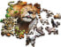 Trefl Puzzle drewniane 500+1 Dzikie koty w dżungli TREFL