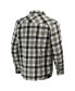 Фото #3 товара Men's Darius Rucker Collection by Black Baltimore Orioles Plaid Flannel Button-Up Shirt