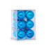Набор новогодних шаров Ø 3 cm Синий Пластик 12 x 6 x 6 cm (12 штук)