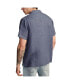 Фото #2 товара Men's Linen Camp Collar Short Sleeve Shirt