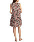 Фото #2 товара Women's Cotton Tiered Sleeveless Mini Dress
