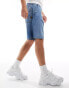 Фото #3 товара G-Star travail baggy denim shorts in midwash blue