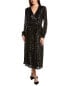 Фото #1 товара Anne Klein Surplice Midi Dress Women's Black 4