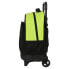 Фото #3 товара Школьный рюкзак с колесиками Real Betis Balompié 33 x 45 x 22 cm Чёрный лимонный