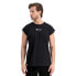 ALPHA INDUSTRIES Organics Sleeveless EMB short sleeve T-shirt Organic Black, S - фото #2