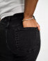 Фото #5 товара ASOS DESIGN Curve slim fit comfort mom jeans in washed black