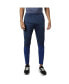 ფოტო #1 პროდუქტის Men's Indigo Blue Side-Striped Track pants