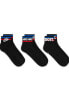 Nike Everyday Essential 3 pack ankle socks in black