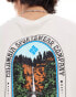 Columbia Cavalry trail back print t-shirt in beige