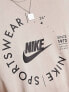 Nike Sport Utility t-shirt in brown