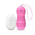 Hiibo Vibrating and Rotating Egg with Remote control USB Silicone Pink