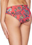 Фото #2 товара Ella Moss Women's Floral Romance Retro Red Multi Swimsuit Bottom Size L 181906