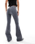 Фото #5 товара Stradivarius denim jegging in grey wash