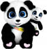 Tm Toys Maskotka Interaktywna Panda Mami i Dziecko Panda BaoBao