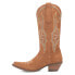 Фото #3 товара Dingo Hot Sauce Embroidered Snip Toe Cowboy Womens Brown Casual Boots DI196-255