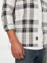 Only & Sons check shirt in beige