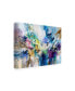 Фото #2 товара Jennifer Gardner Rainbow Blue V Canvas Art - 36.5" x 48"