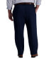 ფოტო #2 პროდუქტის Men's Big & Tall Iron Free Premium Khaki Classic-Fit Flat Front Pant