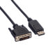 Фото #6 товара VALUE DisplayPort Cable - DP-DVI (24+1) - LSOH - M/M 1 m - 1 m - DisplayPort - DVI-D - Male - Male - Straight