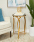 Фото #4 товара Metal Accent Table with Top, 20" x 20" x 27"