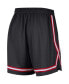 ფოტო #2 პროდუქტის Women's Black Chicago Bulls Sideline Fly Crossover Performance Shorts