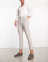 Фото #1 товара ASOS DESIGN tapered smart trouser in mid grey