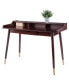 Sonja 34.09" Wood Writing Desk