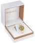 ფოტო #4 პროდუქტის Women's Swiss New Generation Gold Ion Plated Stainless Steel Mesh Bracelet Watch 36mm