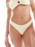 Brave Soul low rise bikini bottoms in yellow