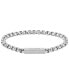 Фото #1 товара Men's Stainless Steel Box Chain Bracelet