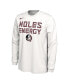 Men's and Women's White Florida State Seminoles 2024 On-Court Bench Energy Long Sleeve T-shirt