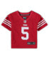 ფოტო #3 პროდუქტის Infant Boys and Girls Trey Lance Scarlet San Francisco 49ers Player Game Jersey