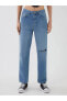 Фото #5 товара LCW Jeans Yüksek Bel Standart Fit Kadın Jean Pantolon