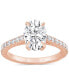 ფოტო #4 პროდუქტის Certified Lab Grown Diamond Engagement Ring (2-1/2 ct. t.w.) in 14k Gold