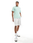 Calvin Klein central logo t-shirt in mint green