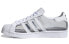 Кроссовки мужские Adidas originals Superstar FZ0245 бело-серебристые 35⅔ - фото #1