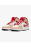 Фото #5 товара Air Jordan 1 Mid Beige Red White 554725-201