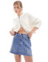 Фото #1 товара Levi's Recrafted icon denim skirt in mid blue