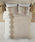 Фото #5 товара CLOSEOUT! Panache 3 Piece Embroidered Microfiber Duvet Cover Set, King/California King
