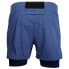Фото #5 товара Diadora Bermuda Be One Running 2In1 Shorts Mens Blue Casual Athletic Bottoms 178