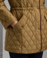 ფოტო #4 პროდუქტის Women's Hooded Quilted Coat